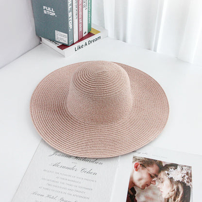 40cm Round-Brim Sun Hat DIY Hat Blank