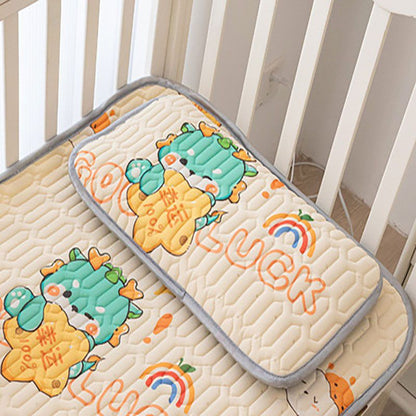 Baby Summer Latex Cooling Mat Ice Silk Mattress