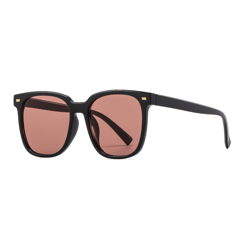 Black Frame Sunset Gradient Sunglasses