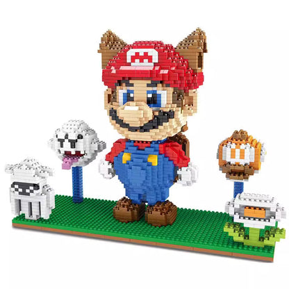 Mario Scene Micro Brick Set, Children's DIY Building Toy