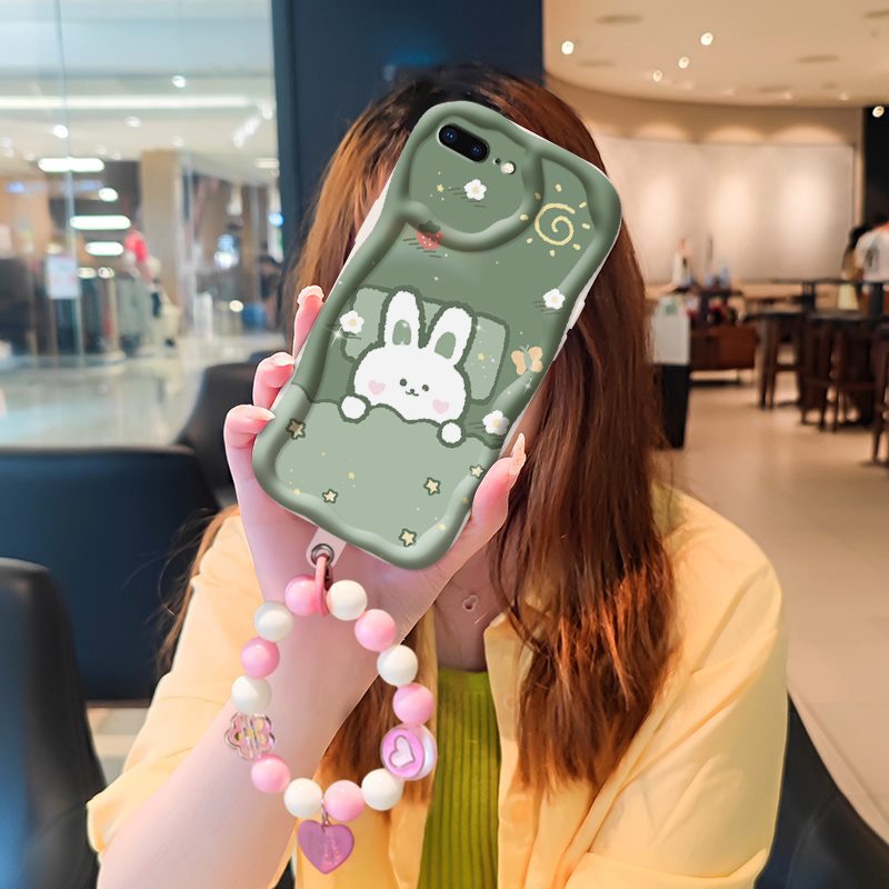 iPhone 7/8 Plus Cute Pet Wave Frame Case