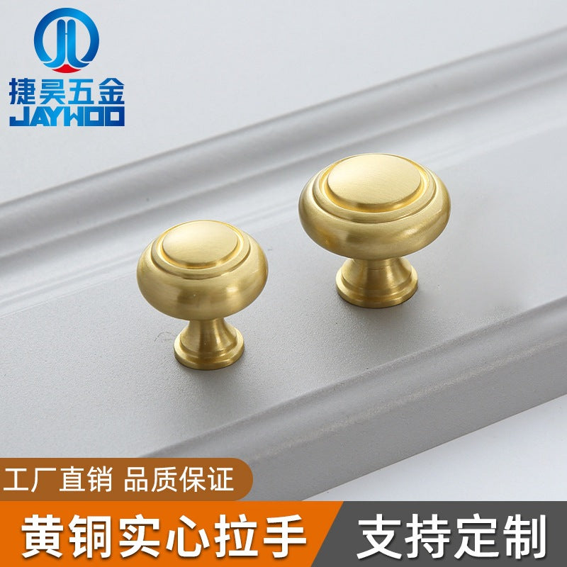 Gold retro hardware handle