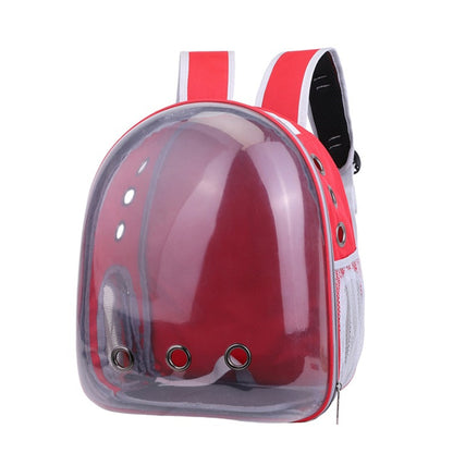 Pet shell transparent backpack