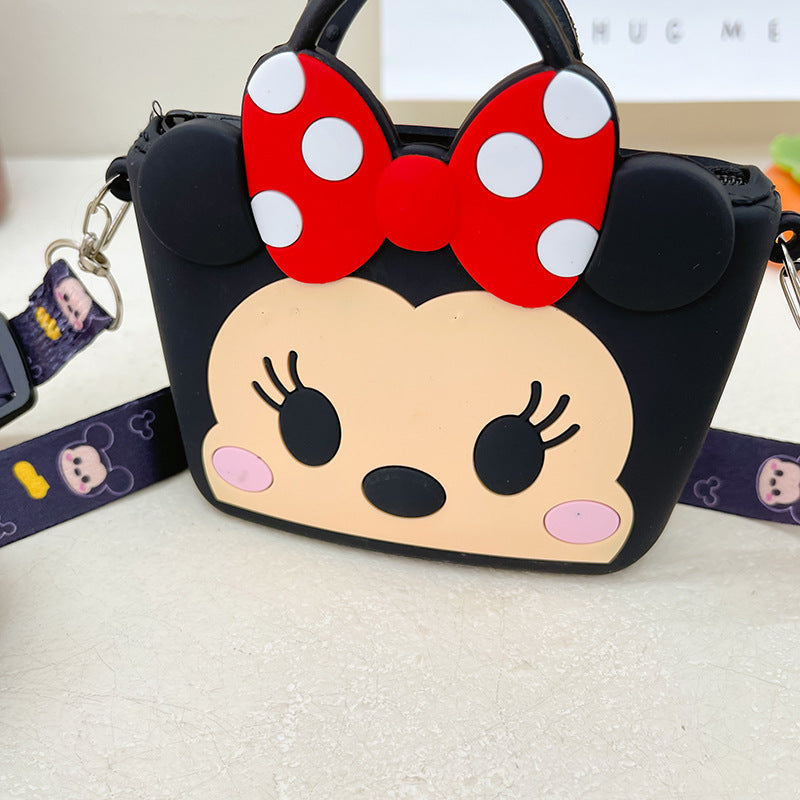 Mickey Cat Handheld Shoulder Coin Purse