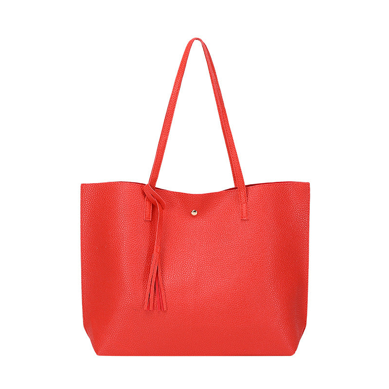 Lychee pattern tote bag shopping bag