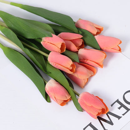 High-end hand-feel moisturizing tulip artificial flower