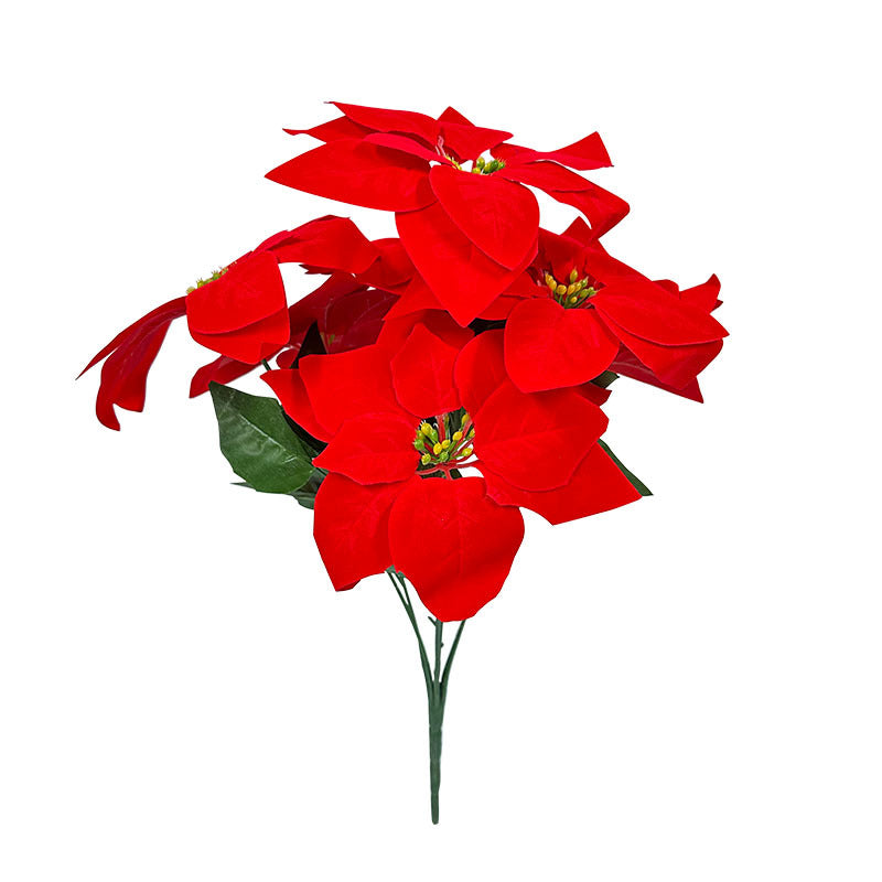 Poinsettia artificial flower