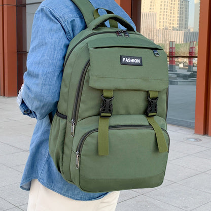 Oxford cloth backpack for men and women Korean version