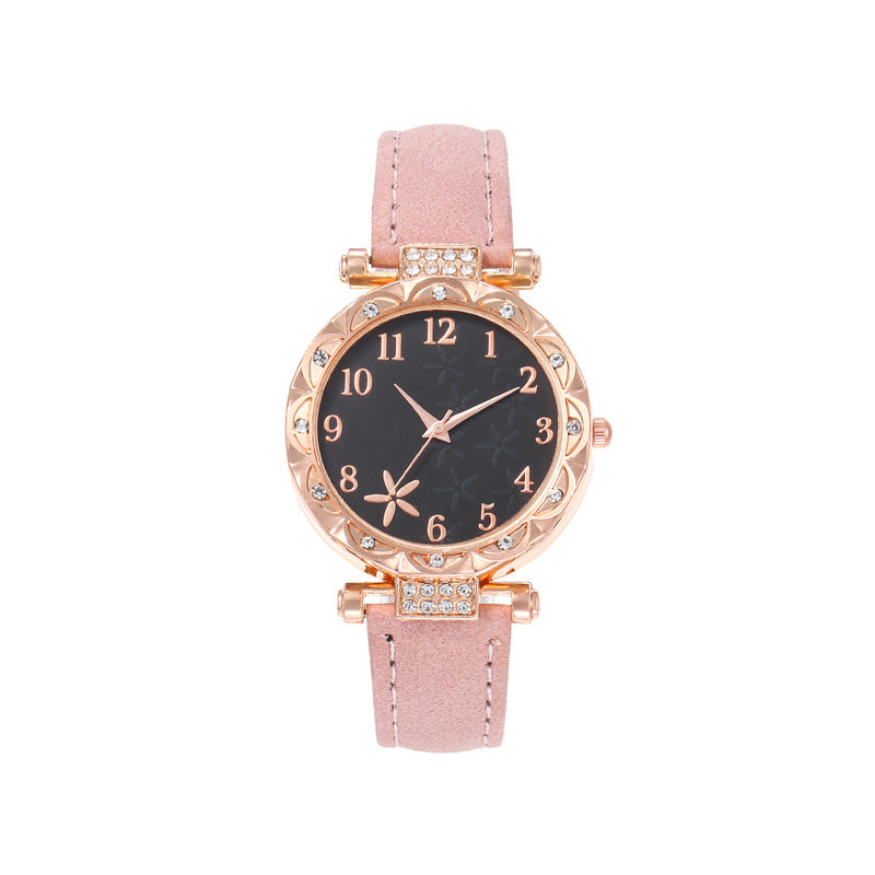 Black Starfish Dial Women's Watch