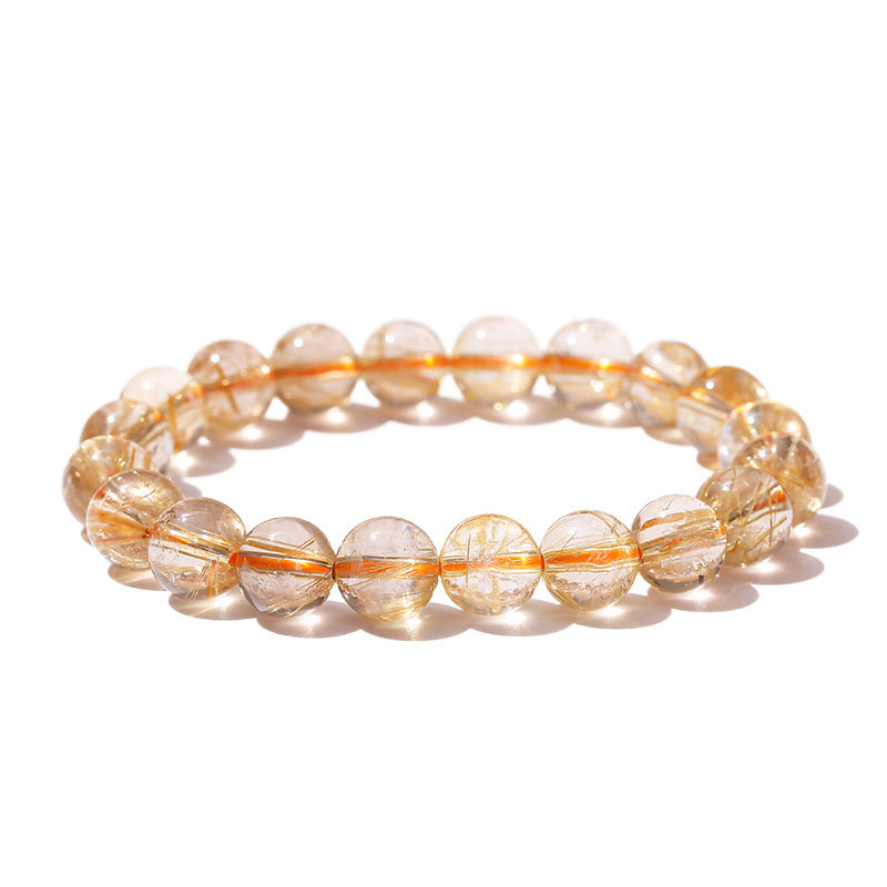 5A Natural Blonde Crystal Bracelet