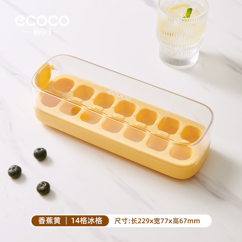 Press-and-Release Ice Cube Tray