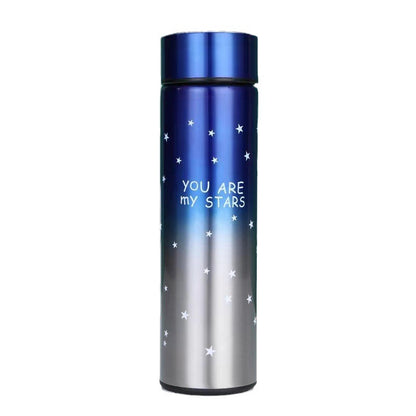 Intelligent temperature display thermos cup