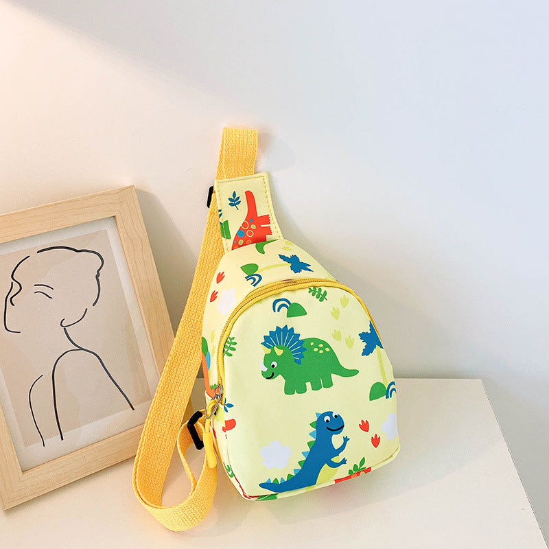 Cute Dinosaur Boys and Girls Crossbody Bag