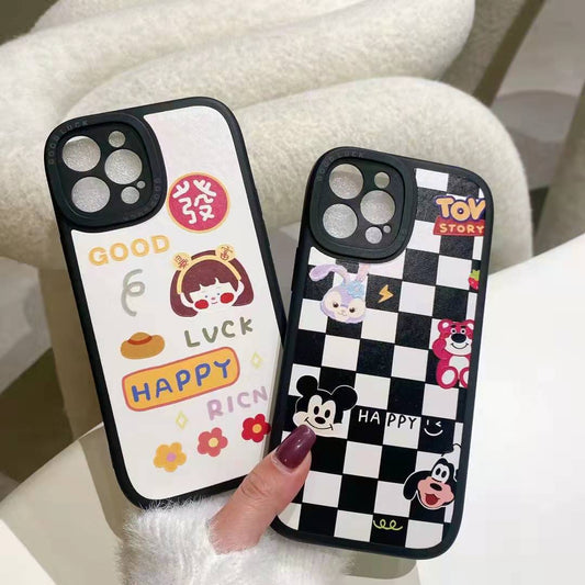 Chubby Sticker Case Vivo S19 X100 IQOO Z8X Cartoon Full Cover