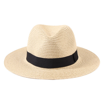 Sombrero Panamá unisex para verano y exteriores, protección solar 