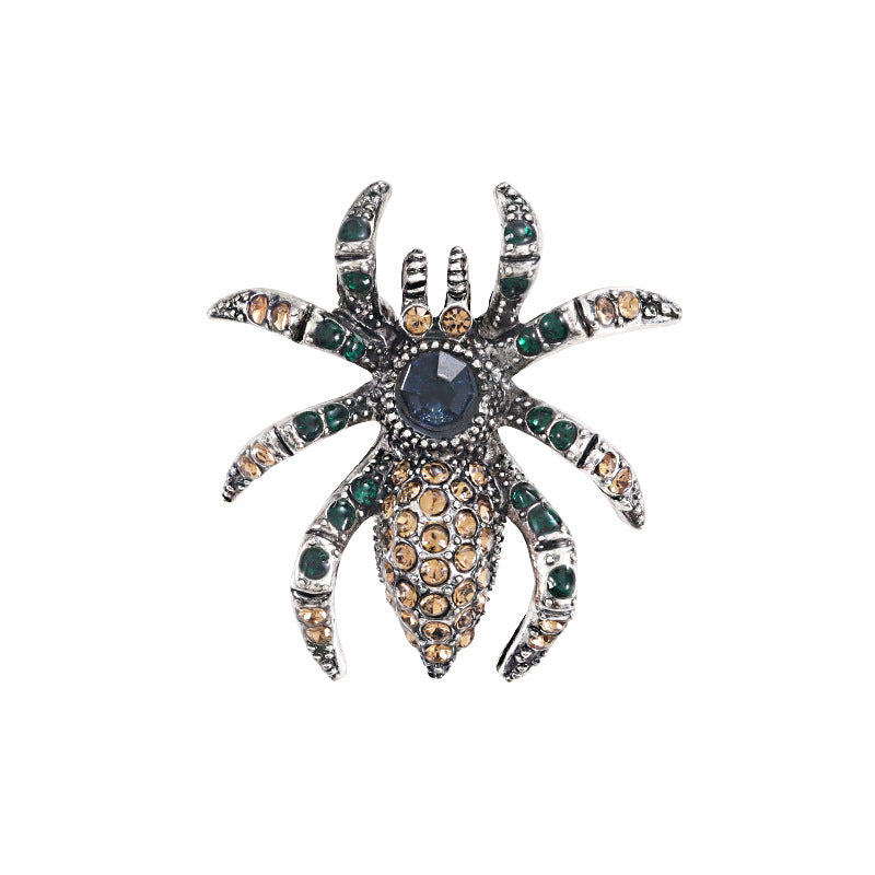 Personalized Spider Insect Brooch