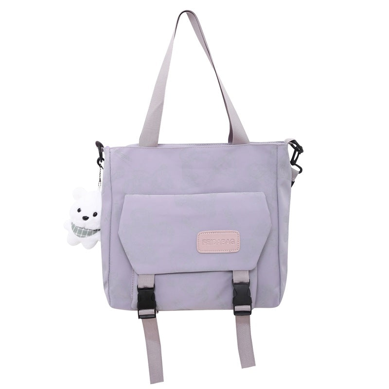 Mochila japonesa, bolso escolar informal, bolso impermeable 