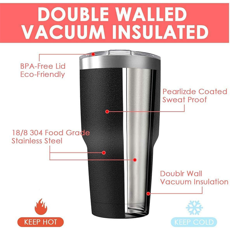 Vacuum beer coffee car cup