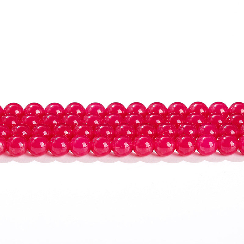 3/6Mm Ruby Round Beads Loose Beads