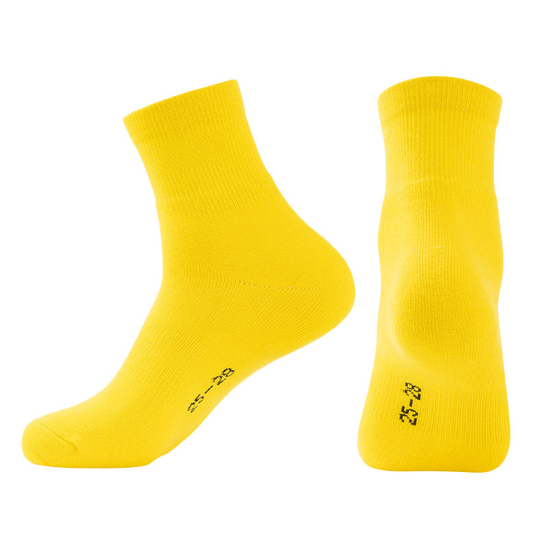 Baseball Mid-Calf Sweat-Wicking Breathable Sports Socks