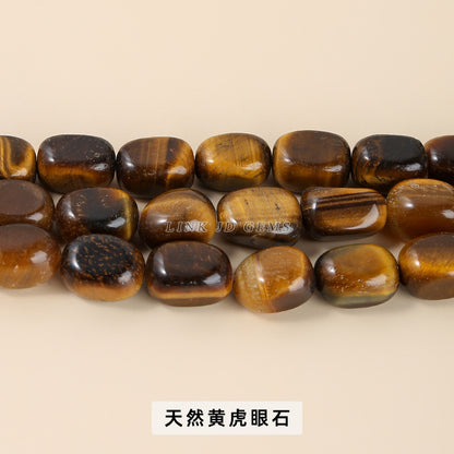 8 * 12Mm powder crystal agate rounded square loose beads