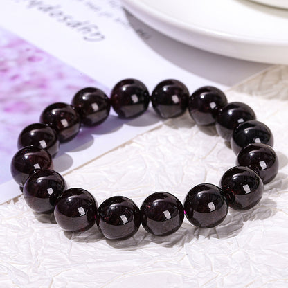 Natural Starlight Purple Teeth Black Bracelet