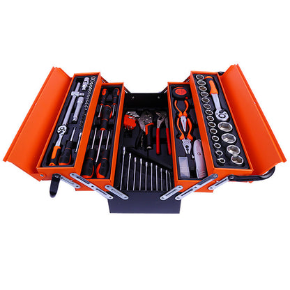 85-piece iron box toolbox set wrench