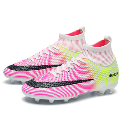 Children's High-top AG TF Soccer Shoes