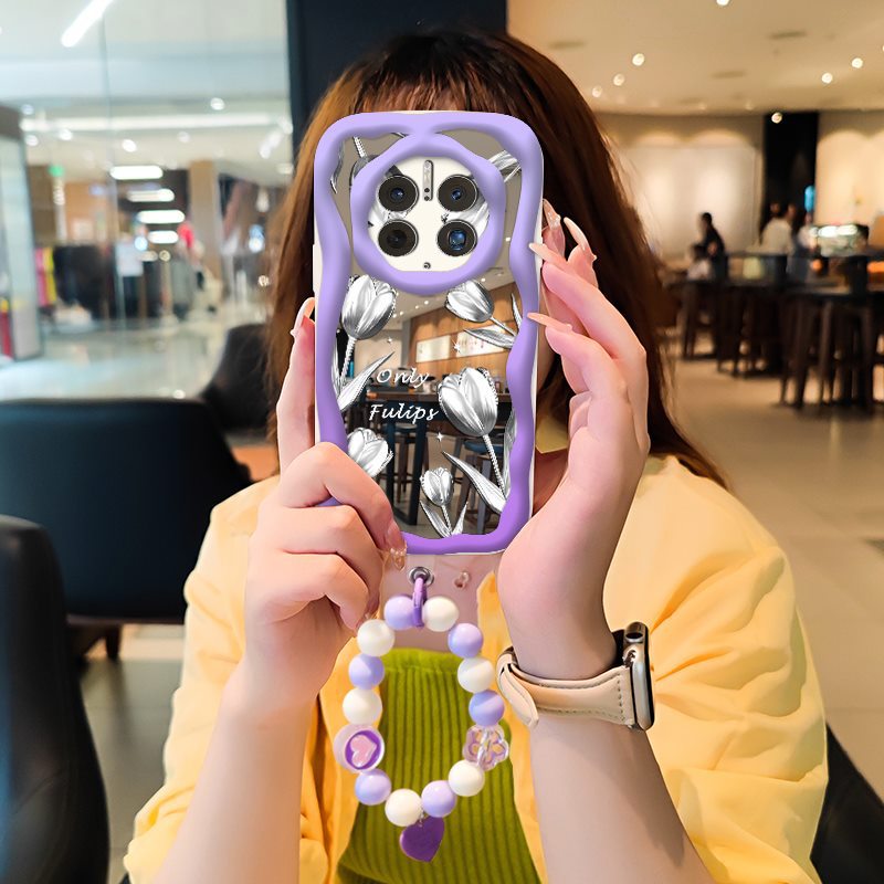 Mate50 Pro 3D Cute Mirror Soft Case