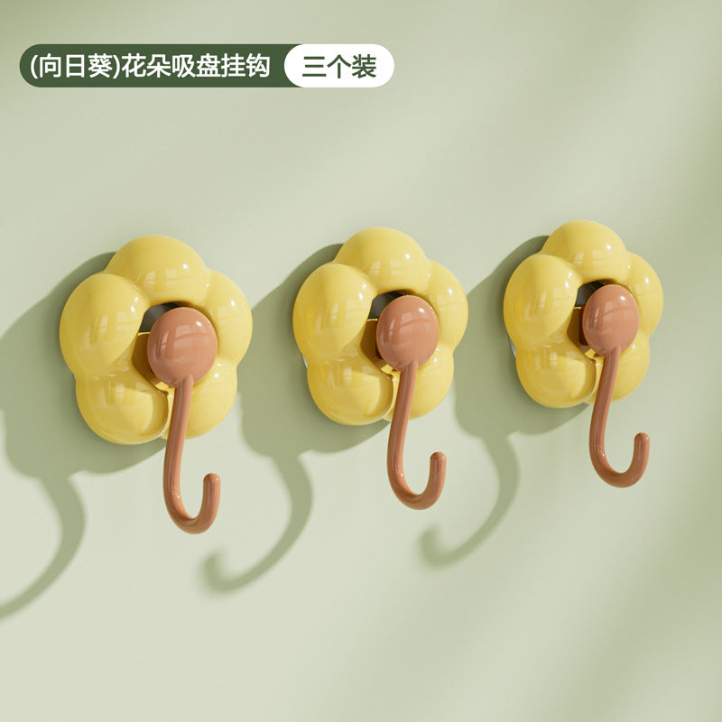 Flower Suction Cup Hooks