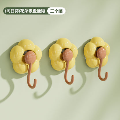 Flower Suction Cup Hooks