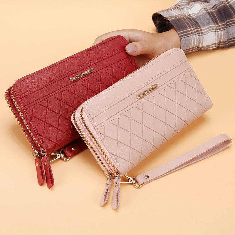 Women's long wallet card bag