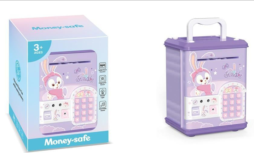 StellaLou Piggy Bank, Password Safe Toy for Boys and Girls