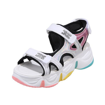 Rainbow soles sports sandals