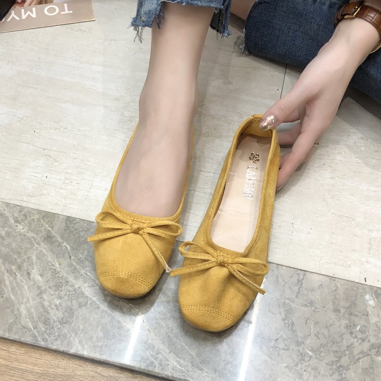 Egg roll shoes single shoes women