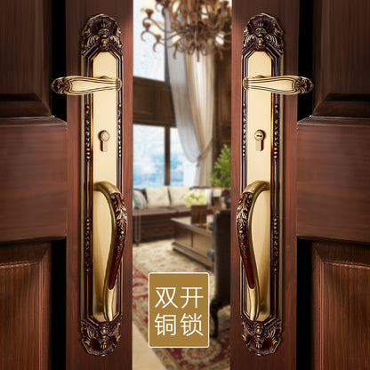 Villa luxury double door handle