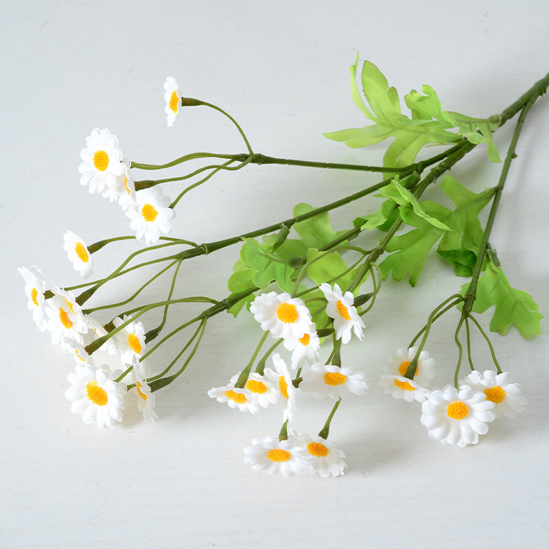 30 small daisy artificial flowers chamomile cosmos