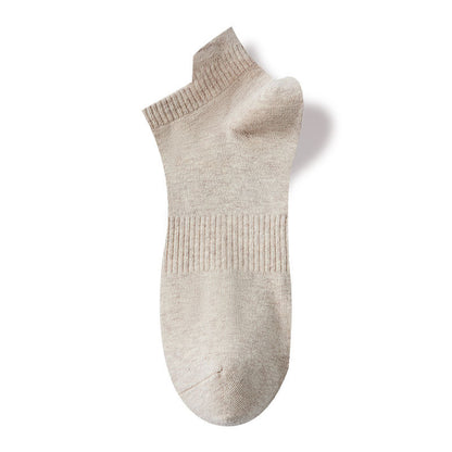 Cotton Breathable Tab Men's Ankle Socks