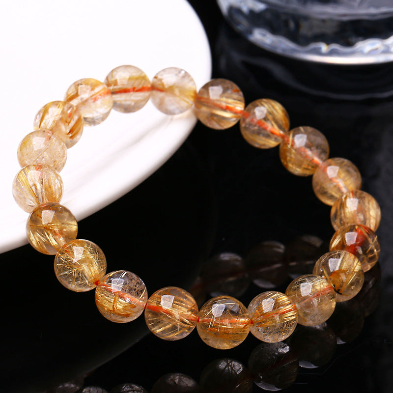 6A Natural Blond Crystal Bracelet