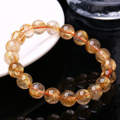 6A Natural Blond Crystal Bracelet