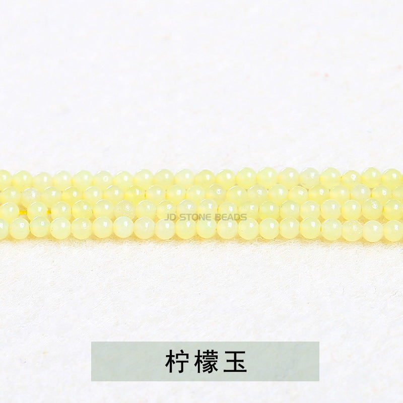 3Mm Natural Crystal Colorful Tourmaline Beads Loose Beads