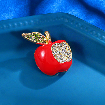 Apple Brooch