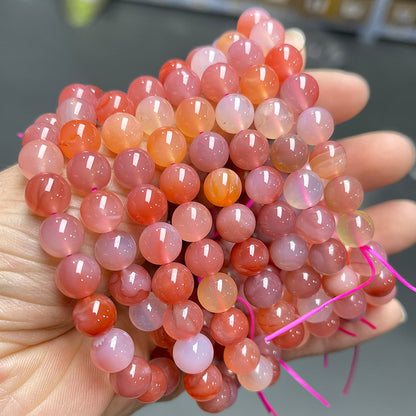 Natural crimson salt source agate bracelet