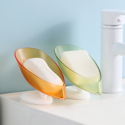 Creative Suction Cup Double-Layer Soap Holder