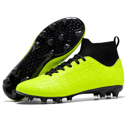 High-top AG Youth Soccer Shoes