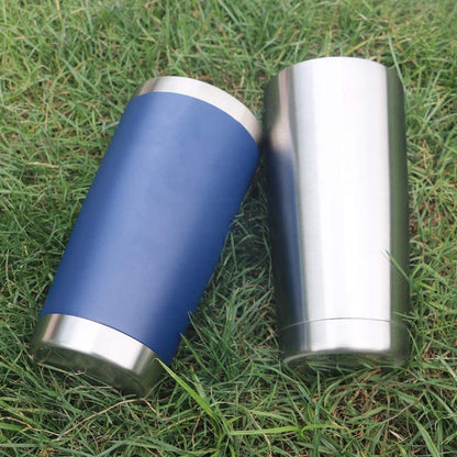 20oz spray direct drinking thermos cup double layer