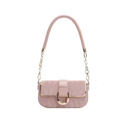 Diamond chain shoulder crossbody bag trendy