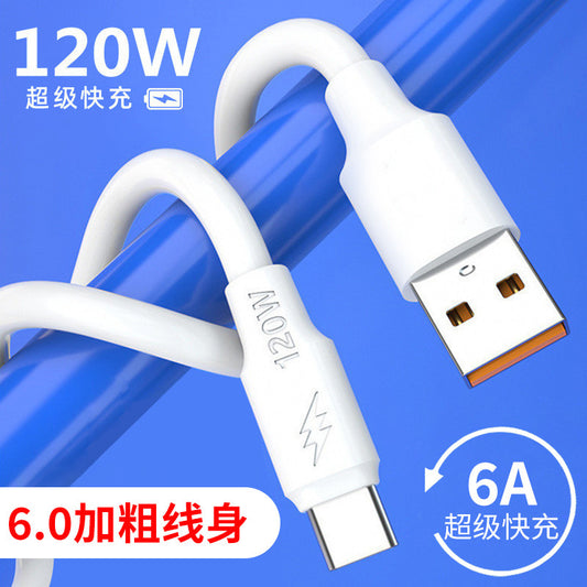 120W Dragon Fast Charging Cable Type-C Huawei Apple Android