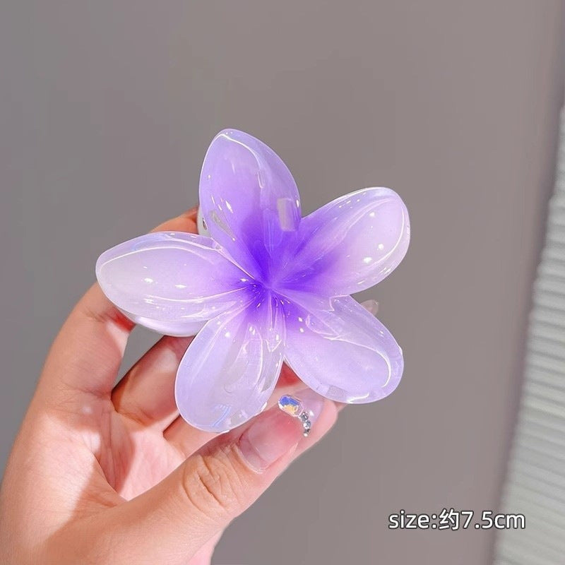 Flower hairpin back head disc hair accessories