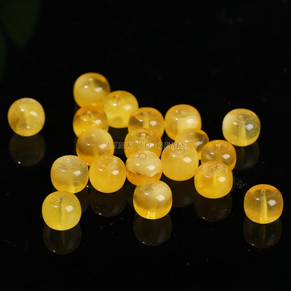 Perlas sueltas viejas de cera de abejas natural 